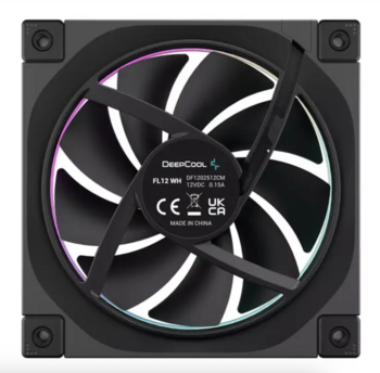 DeepCool FL12 Datora korpusa ventilators 3in1 12cm (R-FL12-BKAPN3-G)