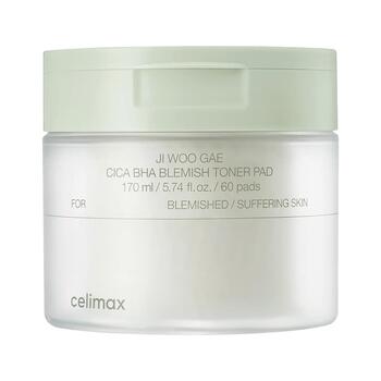 CELIMAX Ji Woo Gae Cica BHA Blemish Тонер педы для лица 170ml (8809783321225)