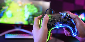 Mars Gaming MGP-C Spēļu kontrolieris RGB / USB-C / X-input & D-input (MGPC)