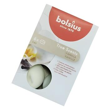 Bolsius True Scents Aromātiskās Tējas Sveces Vaniļa 6gab (37941575)
