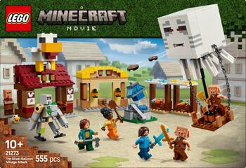 LEGO Minecraft 21273 The Ghast Balloon Village Attack (21273)