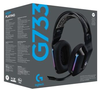 Logitech G G733 Игровые Беспроводные Наушники RGB (981-000864)