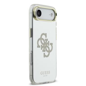 Guess PC/TPU Mirror 4G Glitter Logo MagSafe Case Чехол для Apple iPhone 17 Air (GUHMP17MHMR4GDG)