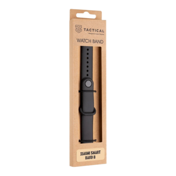 Tactical 846 Silicone Band Ремешок для часов Xiaomi Smart Band 8/9/10 / чёрный (TA-57983119983)
