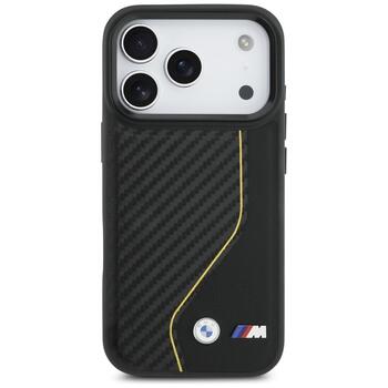 BMW M Carbon Line & Logo MagSafe Case Защитный Чехол для Apple iPhone 17 Pro (BMHMP17L25PCCSCKY)