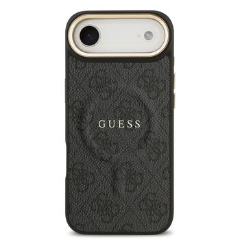 Guess PU Leather 4G Gold Frame MagSafe Case Чехол для Apple iPhone 17 Air (GUHMP17MP4MSEGCK)
