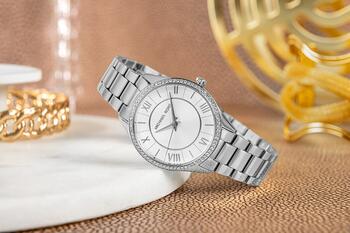 Michael Kors Lauryn MK4851SET Sieviešu Komplekts: Pulkstenis, Auskari un Kaklarota (MK4851SET)