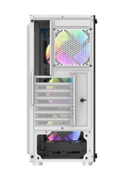 Darkflash DK151 Datoru Korpuss + Ventilatori 3gab. (DK151-WH)