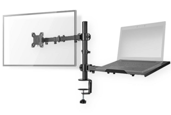 Nedis MMSISNB110BK Monitora un Portatīvā Datora Stiprinājums 1 ekrāns 15''–32'' (MMSISNB110BK)