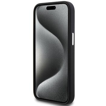 BMW BMHMP15SSILBK2 Aizmugurējais Apvalks Priekš Apple iPhone 15 / 14 / 13 (BMHMP15SSILBK2)