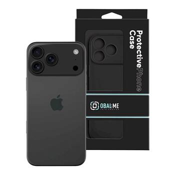 OBAL:ME Matte TPU Cover Защитный чехол для Apple iPhone 17 Pro Max / чёрный (57983127334)