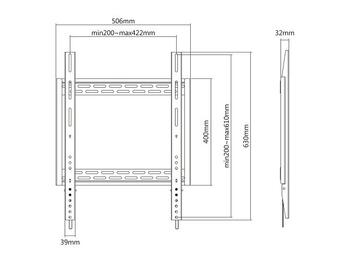 Multibrackets MB-8830 TV sienas fiksētājs kronšteins televizoriem līdz 100