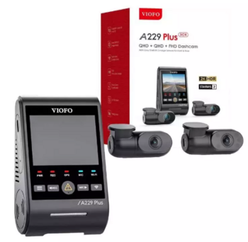 Viofo А229 Plus 3CH Видеорегистратор 2K /1080p (A229 Plus 3CH)
