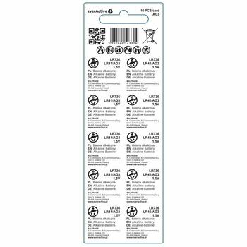 EverActive Alkaline LR736 AG3 / LR41 / 1.5V Baterijas (10gab.) (EVAG3)