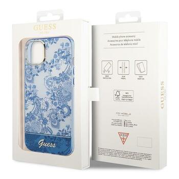 Guess GUHCP14MHGPLHB Porcelain Collection Защитный чехол для iPhone 14 Plus / 15 Plus 6.7