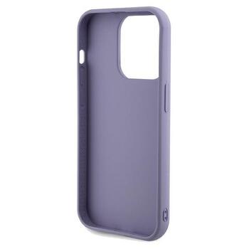 Guess GUHCP14LPSFDGSU Sequin Script Metal Aizsargapvalks priekš iPhone 14 Pro 6.1