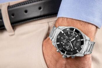 Giewont Chronograph Sapphire Мужские наручные часы / серебристый (GW3970-B2)