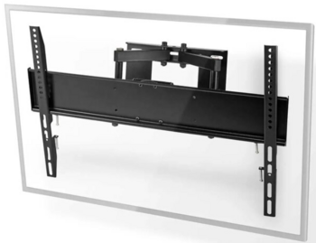 Nedis TVWM3551BK Pilnībā Kustīgs TV Sienas Stiprinājums 37–80″ (TVWM3551BK)