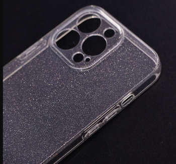 Mocco Shine Силиконовый чехол для Apple iPhone 15 Pro Max (MC-SH-IPH-15PM-TR)