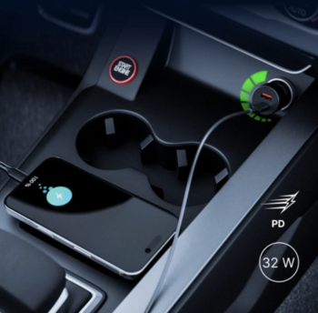 Qualo QRLS-AC-01-32 USB / USB-C Auto Lādētājs 32W (QRLS-AC-01-32)