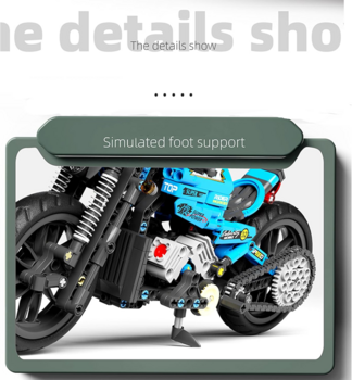 RoGer Techno-Mechanical Motorcycle konstrukcijas komplekts (5903864971507)