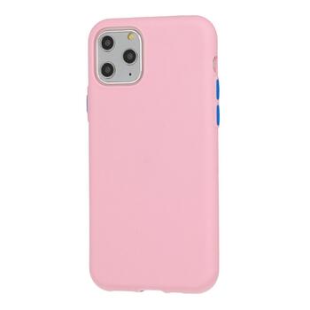 Mocco Soft Cream Silicone Back Case Силиконовый чехол для Apple iPhone 12 Mini Cветло-pозовый (MO-SC-AP-IPH12M-PI)