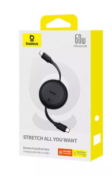 Baseus Free2Pull Mini Кабель USB-C - USB-C 60W 1m (P10364500111-01)