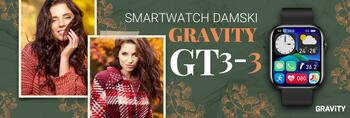 Gravity GT3-3 Смарт-часы для женщин / чёрный (GT3-3)