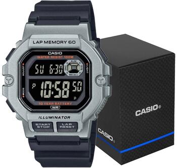 CASIO WS-1400H-1BVEF Unisex pulkstenis (WS-1400H-1BVEF)