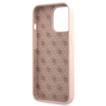 Guess GUHCP13XLSLMGLP Silicone Script Gold Log Защитный чехол для iPhone 13 Pro Max 6.7