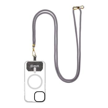 OBAL:ME NeckTag Allure Rope Ремешок на шею для телефонов / тёмно серый (57983126816)