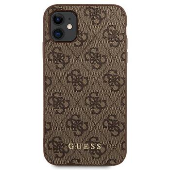 Guess GUHCN61G4GFBR Hardcase 4G Metal Gold Logo Защитный чехол для iPhone 11 6,1