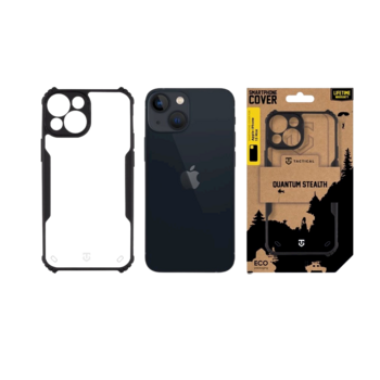 Tactical Quantum Stealth Cover Защитный чехол для Apple iPhone 13 mini / прозрачный/чёрный (TA-57983116298)