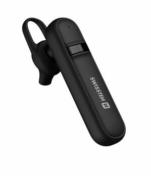 Swissten Caller Bluetooth HandsFree Наушник с Функцией MultiPoint / CVC Noise Reduction (SW-CALLER-BK)