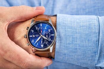 Giewont Chronograph Sapphire Vīriešu pulkstenis / brūns/zils (GW5630-A6)