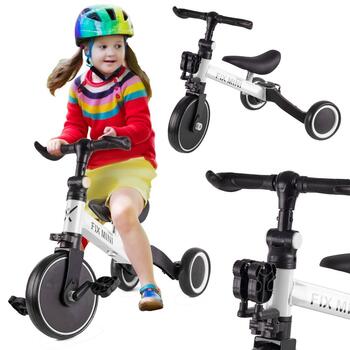 Trike Fix Мини-Трехколесный Велосипед с Педалями (TF-5377-WH)