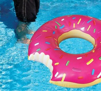 RoGer Donuts Надувное кольцо для плавания 50 см (RO-DONUTS)