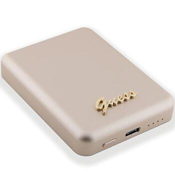 Guess Induction Powerbank 15W GUPBM5ALGSGD Зарядная батарея 5000mAh / золотой (GUPBM5ALGSGD)