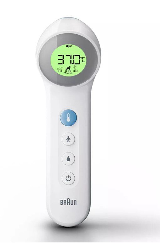 Braun BNT400 Elektroniskais bezkontakta termometrs (BNT400WE)