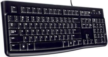 Logitech K120 Business OEM клавиатура USB Черная (ENG) (920-002479)