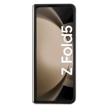 Karl Lagerfeld KLHCZFD5SNIKBCK Silicone Ikonik Aizsargapvalks priekš Z Fold5 / melns (KLHCZFD5SNIKBCK)