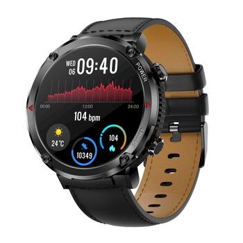 Smartwatch Gravity GT21-3 Смарт-часы с силиконовым ремешком / чёрный (GT21-3)