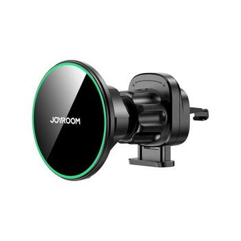 Joyroom JR-ZS412 Car Mount Magnetic Wireless Charger (Air Outlet Version) Автомобильный держатель 4.7 - 6.8 inch PD 15W Qi2 / чёрный (JR-ZS412-BLK)