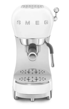 Smeg ECF02WHEU 50's Style Espresso Kafijas Automāts 1350W 1.1L balts (ECF02WHEU)