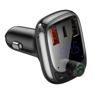 Baseus S-13 Auto Lādētājs FM / MP3 / Bluetooth (BRA012755)