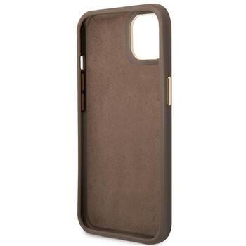 Guess GUHCP14MHG4SHW Hardcase 4G Vintage Gold Logo Защитный чехол для iPhone 14 Plus/15 Plus 6.7
