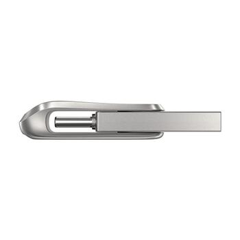 SanDisk Ultra Dual Drive Luxe USB flash drive 32 GB USB Type-A / USB Type-C 3.2 Gen1 Stainless steel (SDDDC4-032G-G46)