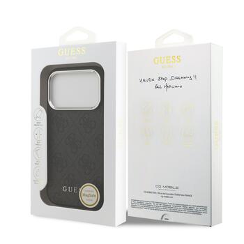 Guess 4G MagSafe Case Чехол для Apple iPhone 17 Pro (GUHMP17LP4GSSMCK)