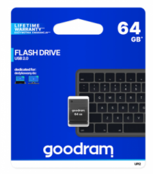 Goodram  64GB UPI2 USB 2.0 Флеш Память (UPI2-0640K0R11)