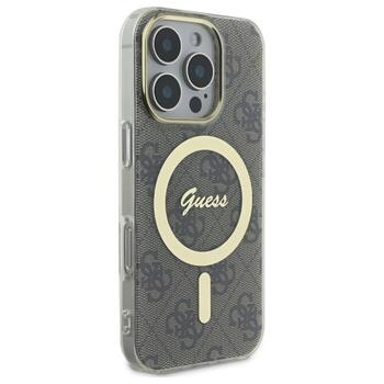 Guess GUHMP16LH4STW Hardcase IML 4G MagSafe Защитный чехол для iPhone 16 Pro 6.3